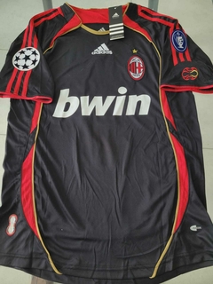 Camiseta adidas Milan Retro Suplente Negra 2006 2007 Maldini #3 - comprar online