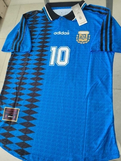 Camiseta adidas Argentina HeatRdy Retro Azul Maradona #10 1994 Match - comprar online