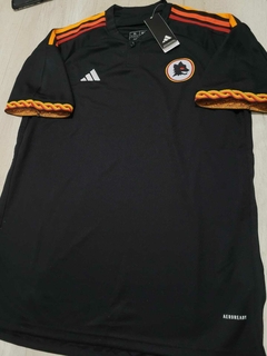 Camiseta Adidas AS Roma Suplente Negra 2023 2024 #SALE - comprar online