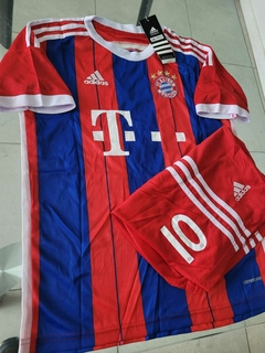 Kit Niño Camiseta + Short Adidas Bayern Munich Robben 10 2014 2015 en internet