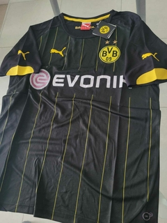 Camiseta Puma Retro BVB Dortmund Negra 2014 2015 - comprar online