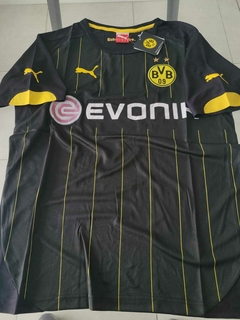 Camiseta Puma Retro BVB Dortmund Negra 2014 2015