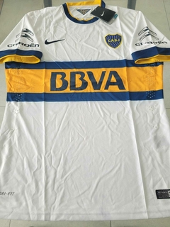 Camiseta Nike Retro Boca Juniors Suplente Blanca 2014 2015