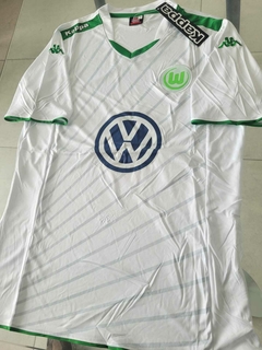 Camiseta Kappa Retro Wolfsburgo Suplente Blanca 2014 2015 - comprar online