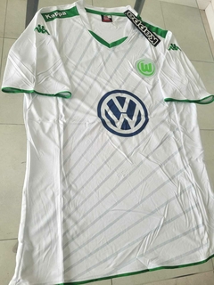 Camiseta Kappa Retro Wolfsburgo Suplente Blanca 2014 2015 en internet