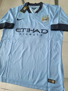 Camiseta Nike Retro Manchester City titular Kun Aguero 10 2014 2015 en internet