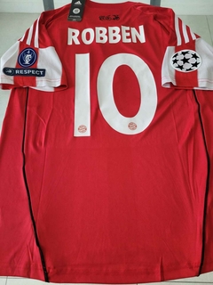 Camiseta adidas Retro Bayern Munich Titular Robben 10 2010 2011 - Roda Indumentaria