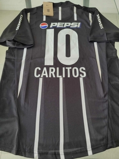 Camiseta Nike Retro Corinthians Negra Tevez 10 2004 2005