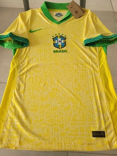 Camiseta Nike Brasil Vaporknit Titular 2024 2025 Match