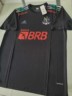 Camiseta Adidas Flamengo Suplente Negra 2023 2024 Tercera - comprar online