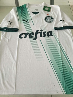Camiseta Puma Palmeiras Suplente Blanca 2023 2024
