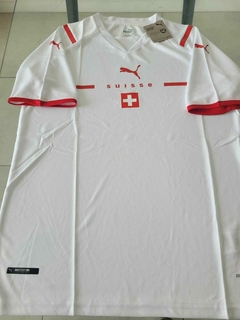 Camiseta Puma Suiza Suplente Blanca 2021 2022 #RODAINDUMENTARIA