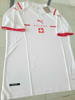 Camiseta Puma Suiza Suplente Blanca 2021 2022 #RODAINDUMENTARIA en internet