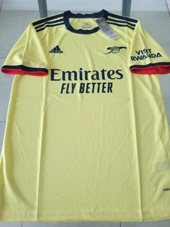 Camiseta adidas Arsenal Suplente Amarilla 2021 2022