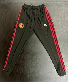 Pantalon Chupin Adidas Manchester United Negro 2023 2024 Entrenamiento #RODAINDUMENTARIA