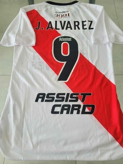 Camiseta adidas River HeatRdy Titular Julian Alvarez 9 2021 2022 Match #RODAINDUMENTARIA