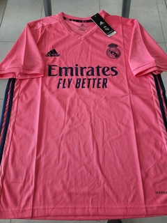 Camiseta adidas Real Madrid Rosa 2020 2021 #RODAINDUMENTARIA