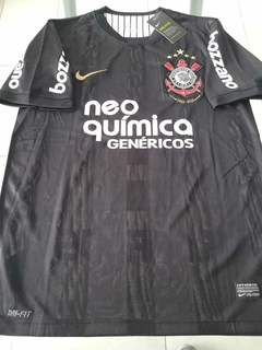 Camiseta Nike Retro Corinthians Negra Roberto Carlos 6 2010 2011 - comprar online