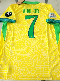 Camiseta Nike Brasil Titular Vinicius JR 7 2024 2025