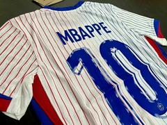 Camiseta Nike Vaporknit Francia Suplente Blanca Mbappe 10 2024 2025 Match