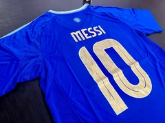 Camiseta Adidas Argentina Suplente Azul Messi 10 2024 2025 Aeroready - Roda Indumentaria