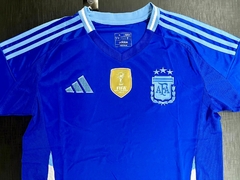 Camiseta Adidas Argentina Suplente Azul 2024 2025 Aeroready - comprar online