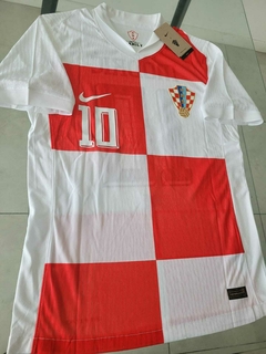 Camiseta Nike Vaporknit Croacia Titular Modric 10 2024 2025 Match en internet