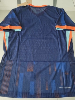 Camiseta Nike Vaporktni Holanda Suplente Azul 2024 2025 Match - Roda Indumentaria