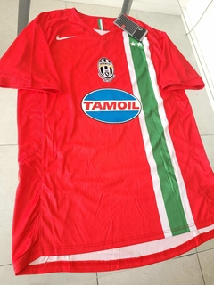 Camiseta Nike Juventus Suplente Roja Retro Del Piero 10 2005 2006 - Roda Indumentaria