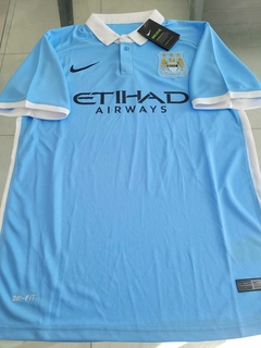 Camiseta Nike Retro Manchester City Titular 2015 2016 #SALE