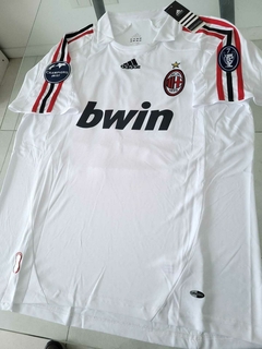 Camiseta adidas Milan Retro Blanca Ronaldinho #80 2007 2008 UCL en internet