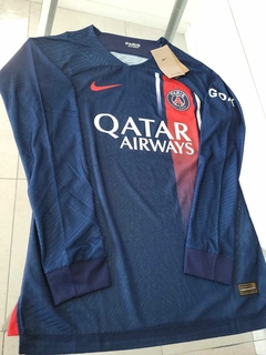 Camiseta Nike Vaporknit PSG Manga Larga Titular 2023 2024 en internet