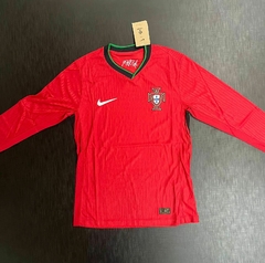 Camiseta Nike Vaporknit Portugal Manga Larga Titular 2024 2025 Match en internet