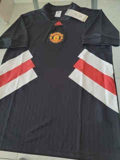 Camiseta Adidas Icons Manchester United Negra 2022 2023 #SALE - comprar online