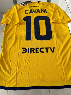 Camiseta Adidas Boca Amarilla Cavani 10 2023 2024