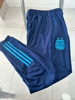 Pantalon Chupin Adidas Argentina Azul 2022 Entrenamiento - comprar online