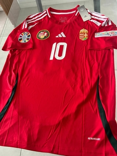 Camiseta Adidas Hungria Titular Roja Szoboszlai 10 2024 2025 - comprar online