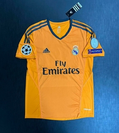 Camiseta adidas Real Madrid Retro Naranja Modric 19 2013 2014 en internet