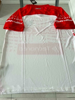 Camiseta Lyon Instituto Suplente Tercera Blanca y Roja 2022 2023 - Roda Indumentaria