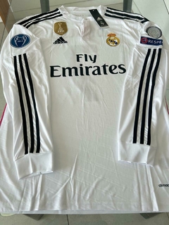 Camiseta adidas Real Madrid Manga Larga Retro Titular Ronaldo #7 2014 2015 UCL - comprar online