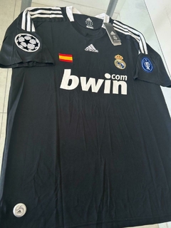 Camiseta adidas Real Madrid Retro Suplente Negra Kaka 8 2008 2009 en internet