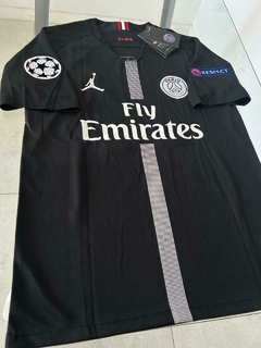 Camiseta Nike Jordan Retro PSG Negra Di Maria 22 2018 2019 - Roda Indumentaria