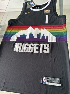 Camiseta NBA Nike Denver Nuggets Negra Michael Porter Jr. 1 Musculosa #SALE - comprar online