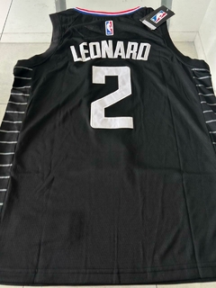 Camiseta NBA Nike LA Clippers Negra Leonard 2 Musculosa #SALE - Roda Indumentaria