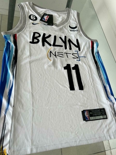 Camiseta NBA Nike Brooklyn Nets Blanca Irving 11 Musculosa #SALE en internet