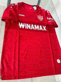 Camiseta Jako VfB Stuttgart Alemania Suplente Roja 2023 2024 #SALE en internet