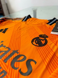 Camiseta Adidas HeatRdy Real Madrid Suplente Naranja 2024 2025 Match #SALE - tienda online