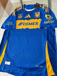 Camiseta Adidas Heat.Rdy Tigres Mexico Suplente Azul y Amarillo 2024 2025 Match - comprar online