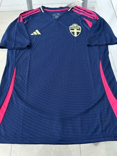 Camiseta Adidas Suecia Suplente Azul 2024 2025 #SALE