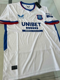 Camiseta Castore Rangers Escocia Suplente Blanca 2024 2025 #SALE en internet